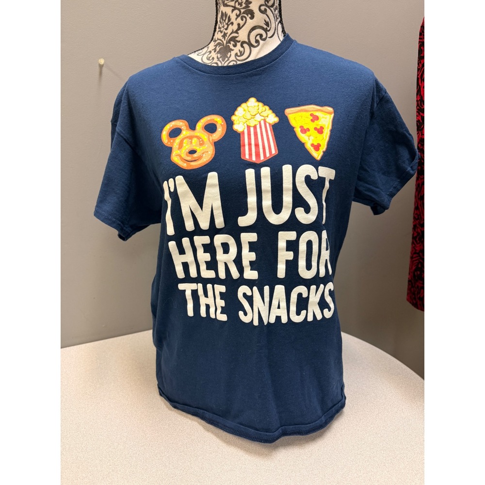 Disney‎ Snack Lover Graphic T Shirt Navy Blue